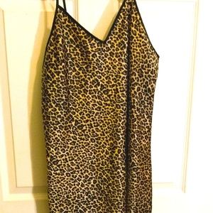 Leopard Print Nightgown